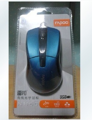 【RAPOOl 雷柏1160 游戲鼠標 鼠標批發(fā) 光電鼠標 雷柏有線鼠標批發(fā)】價格,廠家,圖片,鼠標,汕頭市潮陽區(qū)和平旺選電子產(chǎn)品經(jīng)營部-